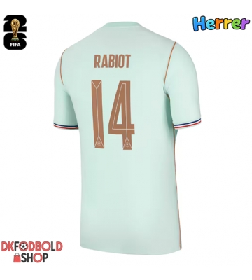 Frankrig Adrien Rabiot #14 Udebanetrøje VM 2026 Kort ærmer